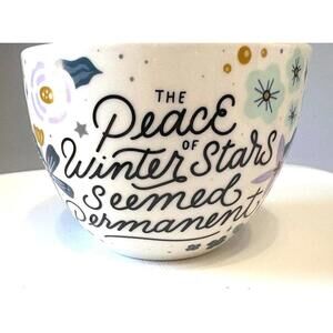 Owl Crate Winter Mug w/ Toni Morrison Quote / Pretty and Thoughtful